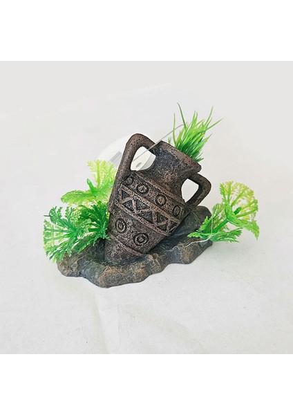 Akvaryum Dekoru Polyester Testi 8,7 x 4 x 6,2 cm Glstd