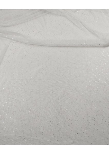 Ince Yumuşak Tül Beyaz Lame Simlien: 140 cm fiyatları