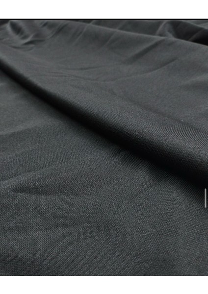 Siyah Renkte Interlok Jarse (En 180 cm x Boy 85 Cm)