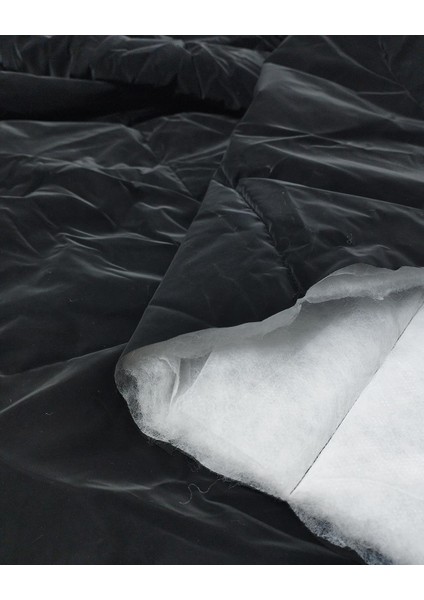 Montluk Kapitone Siyah Renkte (En 140 cm x Boy 170 Cm)