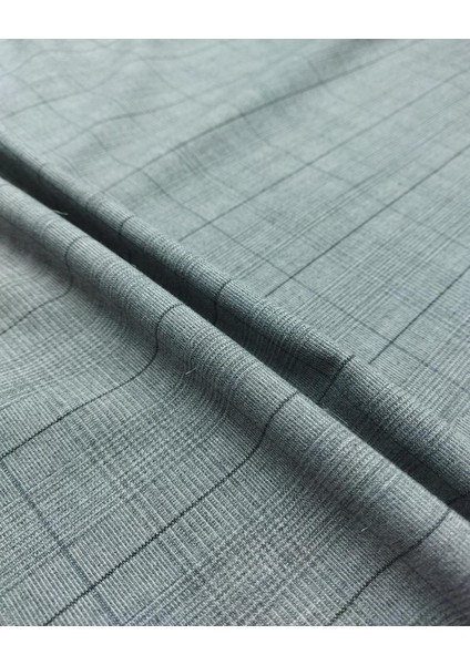 Gabardin Gri Ekoseli (En 150 cm x Boy 330 Cm) fırsatları
