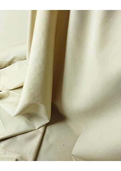 Bej Renkte Parlak Tok Jarse (En 140 cm x Boy 285 Cm)