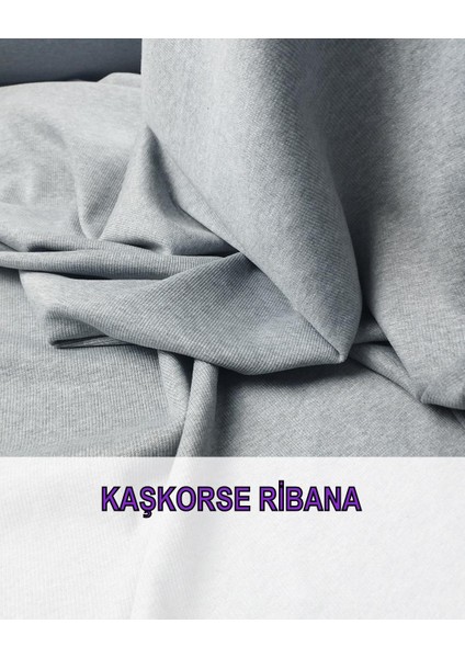 Gri Renkte Kaşkorse Ribana En: 110