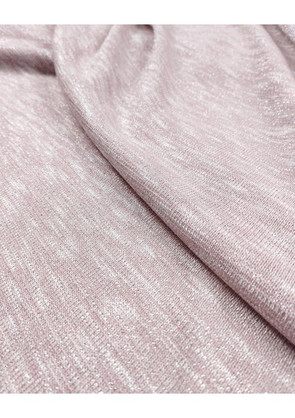 Pembe Lame Simli Ince Triko En: 150