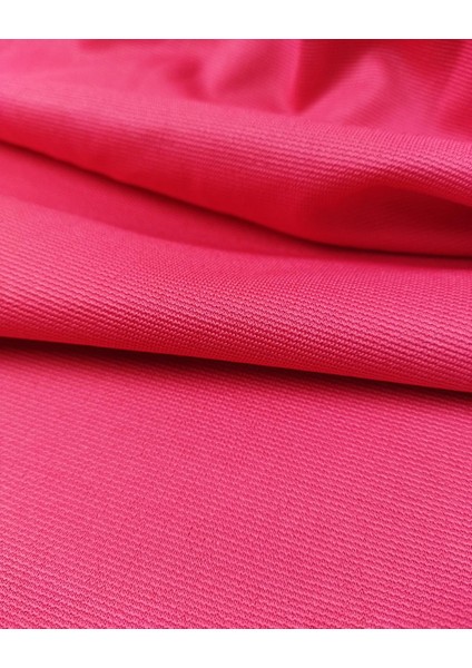Pembe Renkte Sıkı Örgüde Jarse (En 130 cm x Boy 310 Cm)