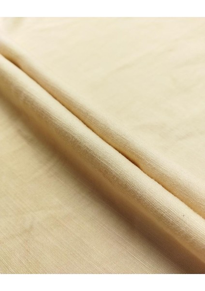 Ince Keten Viskon Krem Renkte (En 150 cm x Boy 170 Cm) modelleri