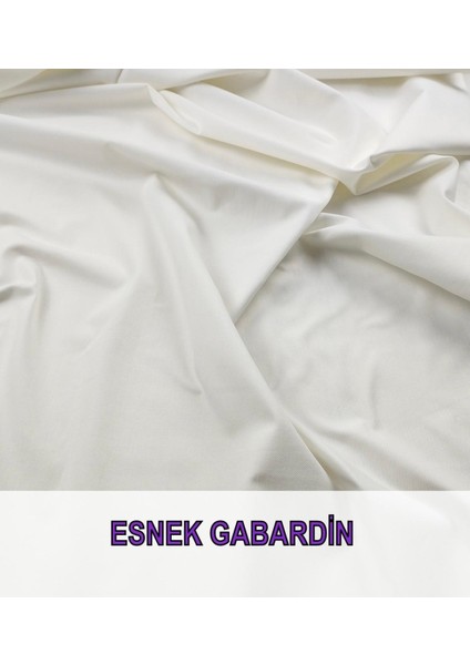 Krem Ekru Arası Renkte Gabardin En: 130