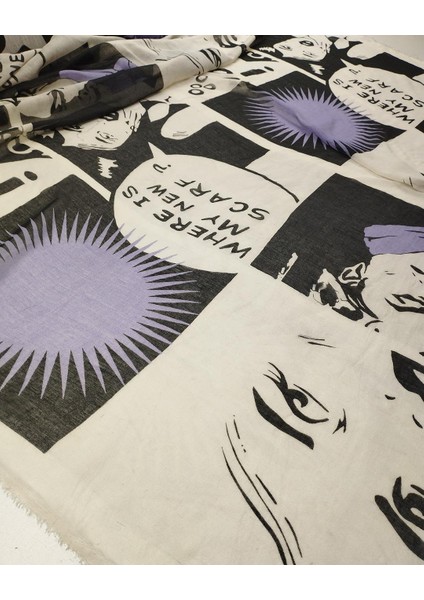 Pamuk Vual Popart Desen En: 125 modelleri