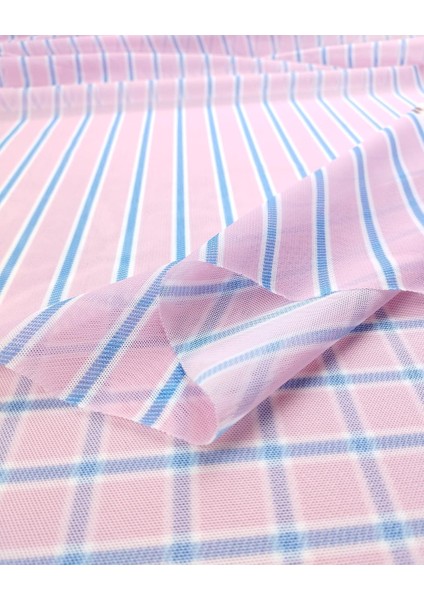 Mavi Pembe Renkli File (En 140 cm x Boy 360 Cm) fiyatları