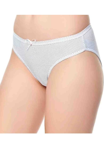 Puantiyeli Bayan Bikini Külot