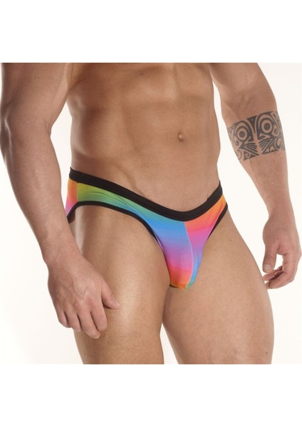 Gökkuşağı Desenli Erkek Çamaşır fırsatları