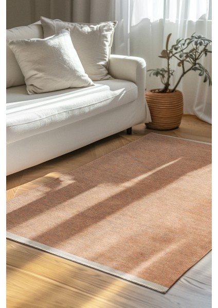 Azra Kaymaz Taban Hardal Halı – Salon, Çocuk Odası ve Mutfak için Yıkanabilir, Yumuşak Kilim