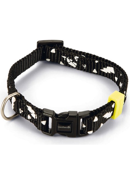 Köpek Tasması, Siyah, 20-30cm, 10mm
