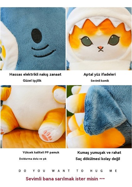Okyanus Köpekbalığı Bebek Yastık Peluş Oyuncak (Yurt Dışından) fırsatları