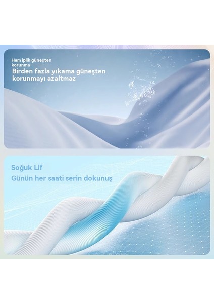 Çocuk Güneş Koruyucu Buz Kolları Yaz Koşu Sporları Buz Ipek Kolları Uv Koruması (Yurt Dışından)