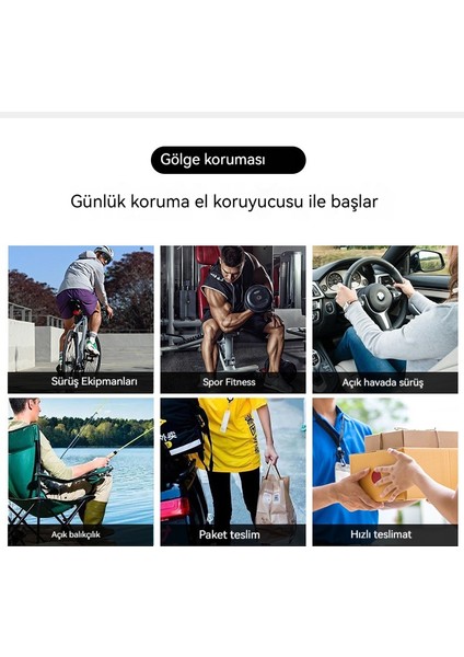 Yaz Açık Güneş Koruması Uv Koruması Buz Ipek Buz Kolları (Yurt Dışından)