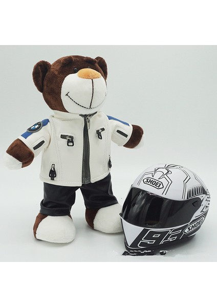 Motosiklet Motosiklet Kuyruk Kutusu Bebek Bebek Ayı Kask Modeli Oyuncak (Yurt Dışından)