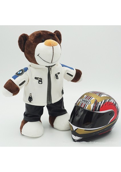 Motosiklet Motosiklet Kuyruk Kutusu Bebek Bebek Ayı Kask Modeli Oyuncak (Yurt Dışından)