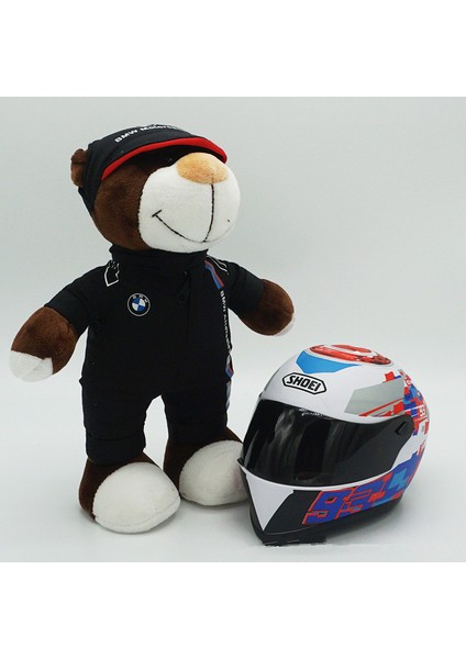 Motosiklet Motosiklet Kuyruk Kutusu Bebek Bebek Ayı Kask Modeli Oyuncak (Yurt Dışından)