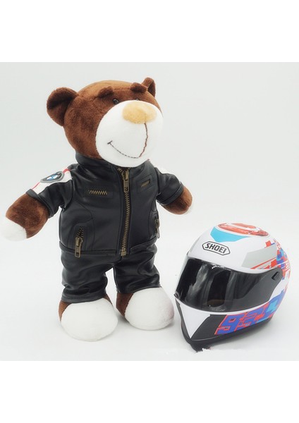 Motosiklet Motosiklet Kuyruk Kutusu Bebek Bebek Ayı Kask Modeli Oyuncak (Yurt Dışından)