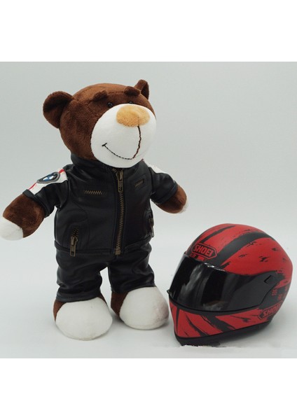 Motosiklet Motosiklet Kuyruk Kutusu Bebek Bebek Ayı Kask Modeli Oyuncak (Yurt Dışından)