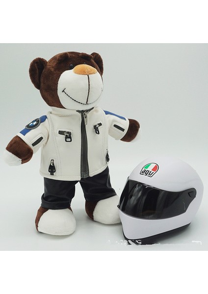 Motosiklet Motosiklet Kuyruk Kutusu Bebek Bebek Ayı Kask Modeli Oyuncak (Yurt Dışından)