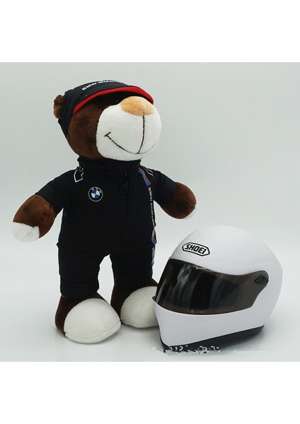 Motosiklet Motosiklet Kuyruk Kutusu Bebek Bebek Ayı Kask Modeli Oyuncak (Yurt Dışından)
