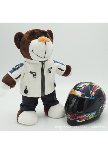 Motosiklet Motosiklet Kuyruk Kutusu Bebek Bebek Ayı Kask Modeli Oyuncak (Yurt Dışından)