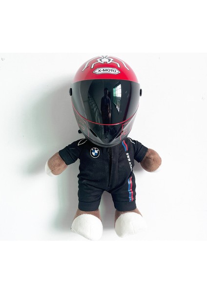 Motosiklet Motosiklet Kuyruk Kutusu Bebek Bebek Ayı Kask Modeli Oyuncak (Yurt Dışından)