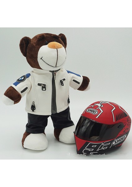 Motosiklet Motosiklet Kuyruk Kutusu Bebek Bebek Ayı Kask Modeli Oyuncak (Yurt Dışından)