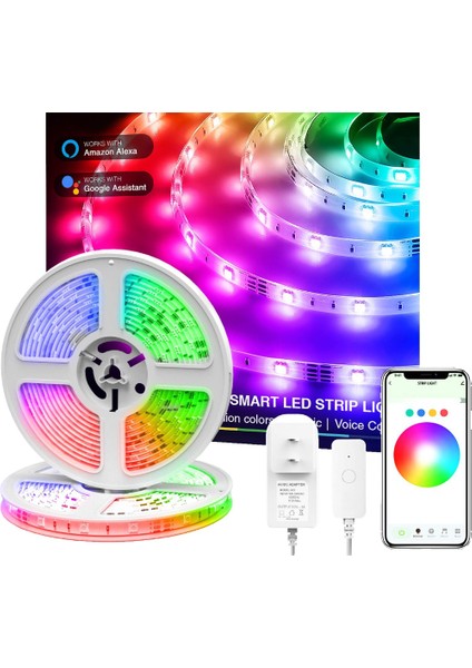Akıllı LED Şerit 12W Rgb KCL040