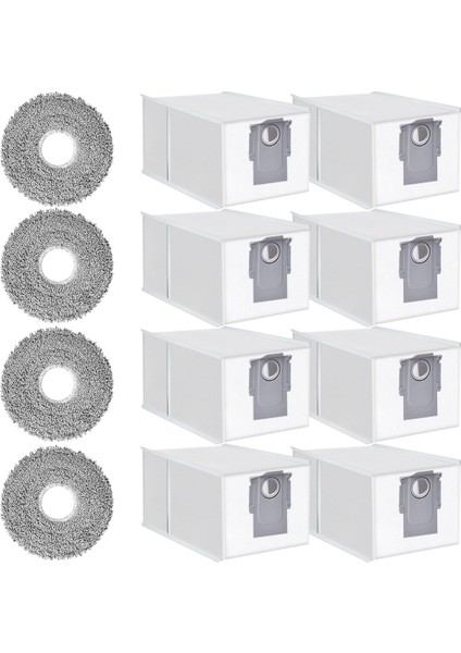 Roborock Q Revo/qrevo S/qrevo Pro/qrevo Maxv/qrevo Master Için Aksesuar Seti, Yedek Parçalar - Toz Torbaları, Paspas Pedleri (Yurt Dışından)