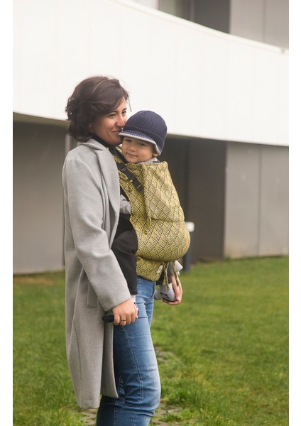 Standart Toddler Beden Kanguru - Herringbone Amber