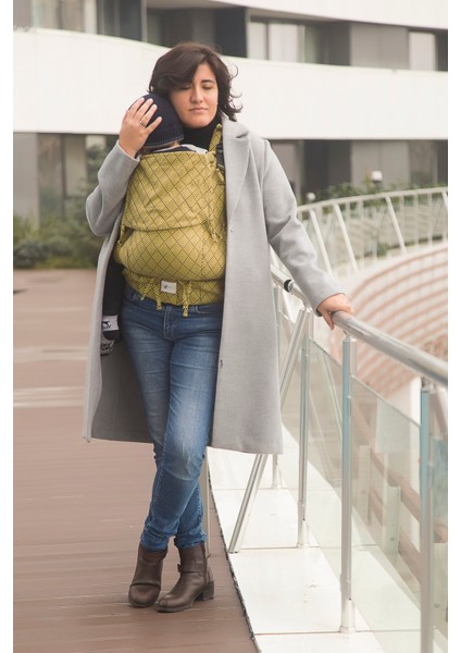 Standart Toddler Beden Kanguru - Herringbone Amber