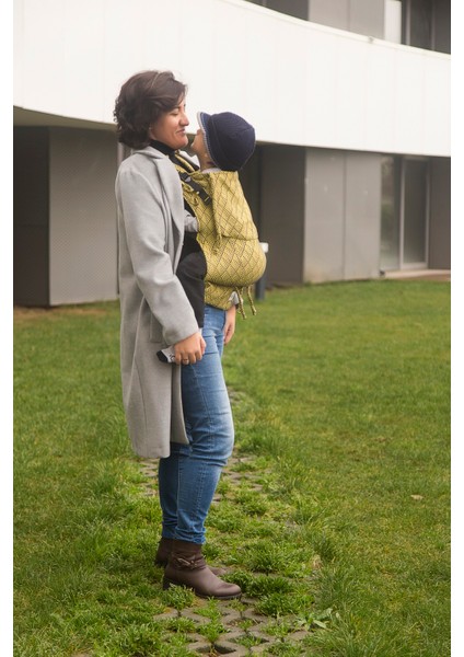 Standart Toddler Beden Kanguru - Herringbone Amber