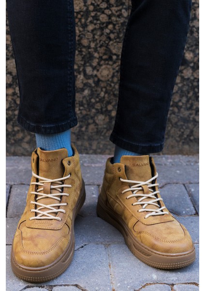 Merrıck Hı 3pr Camel Erkek High Sneaker