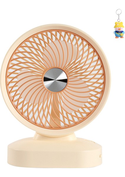 Masaüstü Fan Büyük Masaüstü 8 Inç USB Rüzgar Sessiz Ofis Elektrikli Fan (Yurt Dışından)