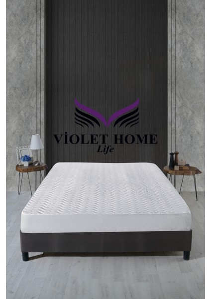 Kapitone Fitted Full Kenar Su Sıvı Geçirmez Yatak Koruyucu & Alez Çarşaf