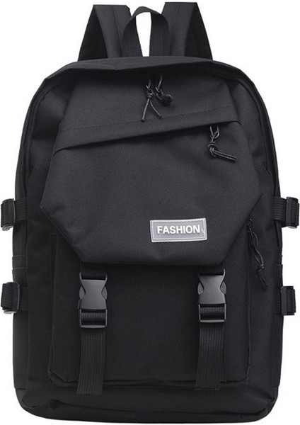 Moda Kanvas Öğrenci Okul Omuz Çantası Seyahat Sırt Çantası Sırt Çantası (Yurt Dışından)