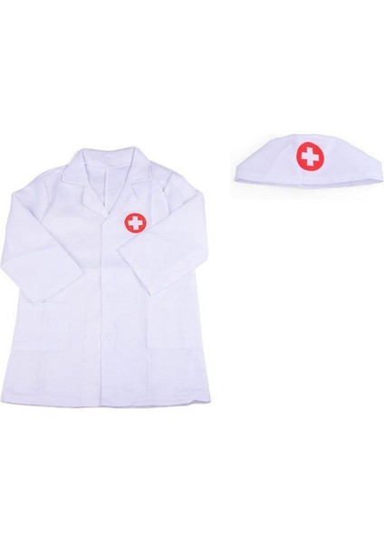 Küçük Hemşireler Doktorlara Cosplay Deneyimi Kıyafetleri, Çocuk Oyuncakları ve Hediyeler Sunuyor (Beyaz) (Yurt Dışından)