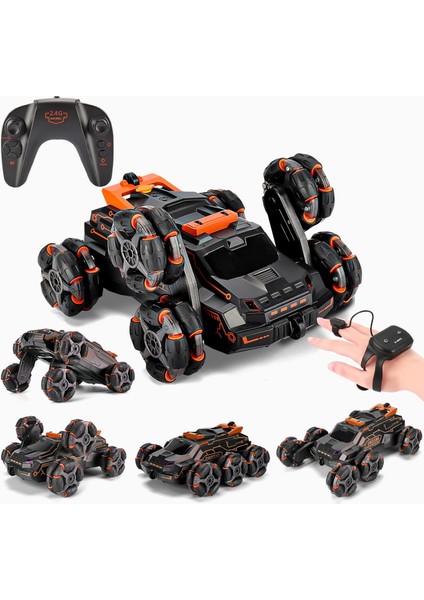 Mofun JC03 2.4g Altı Tekerlekli Drift Püskürtme Dublör Arabası (Yurt Dışından)