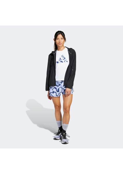 Run It Koşu Brand Love Kadın Mor Koşu Şortu.-