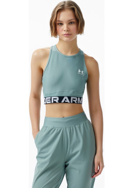 Heatgear Rib Kadın Yeşil BRA.348