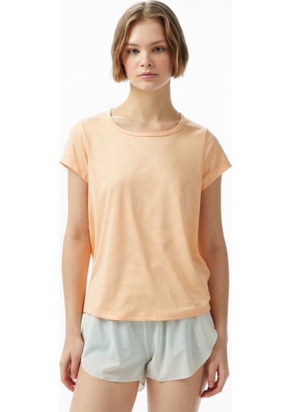 Inca V Kadın Turuncu Koşu T-SHIRT.210