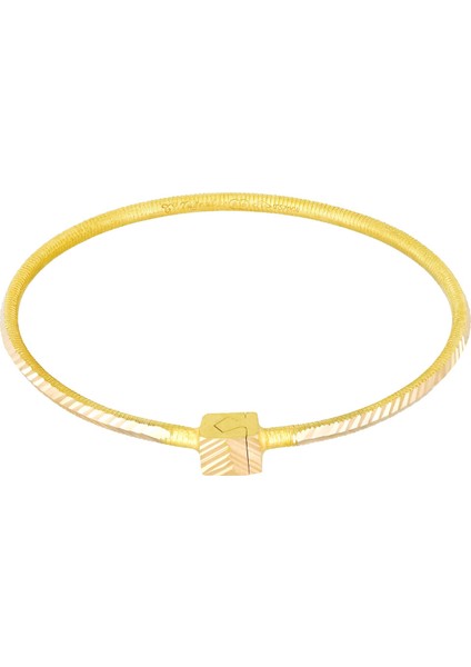 21 gr(gram) 22 Ayar İşçiliksiz Kilitli Bilezik