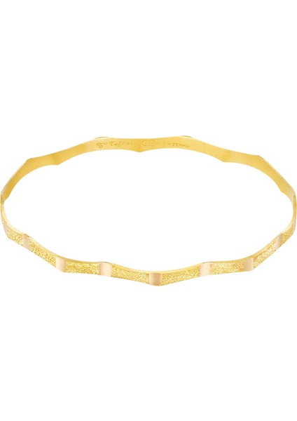 13 gr (gram) 22 Ayar İşçiliksiz Birce Es Bilezik