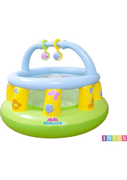 Intex Şişme Bebek Oyun Havuzu Bebek Oyun Alanı 130X104 cm