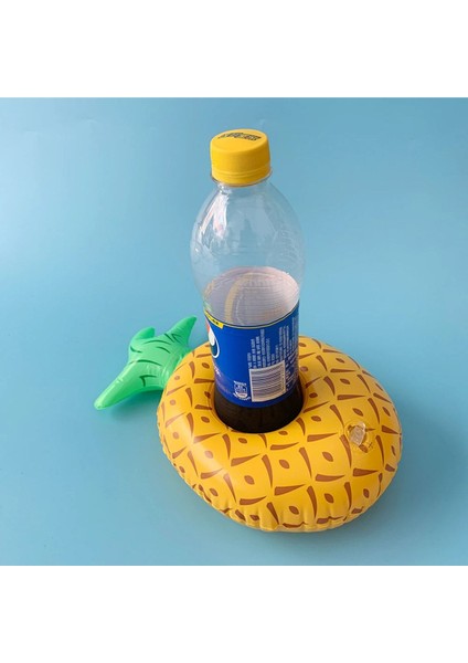 Eğlenceyi Sevenlere Ananas Şişme Deniz Havuz Bardak Tutucu