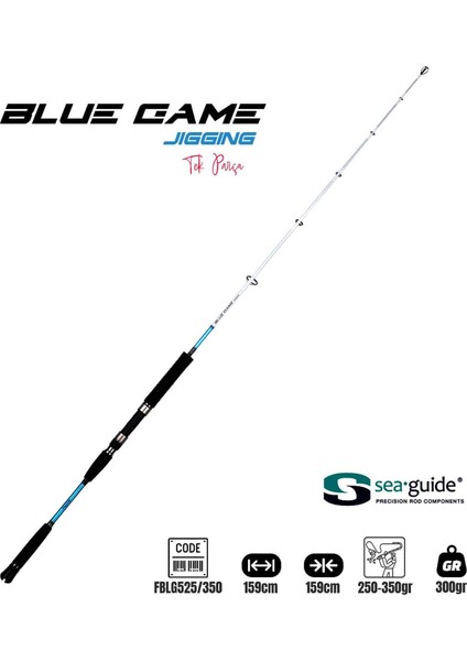 Bluegame Jigging 159CM 250-350GR Jig Olta Kamışı