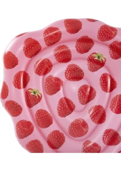 Erhnshp Havuz Float, Kokulu Ahududu Kokulu Yüzme Şezlongu, Çocuklar Ve Yetişkinler Için Desing